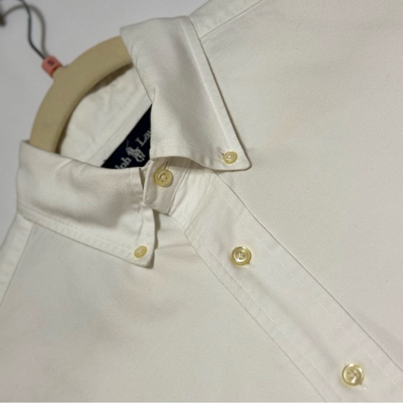 Ralph Lauren Men's White Oxford Size 14.5 32/33 Classic Fit Shirt Excellent - Picture 1 of 9